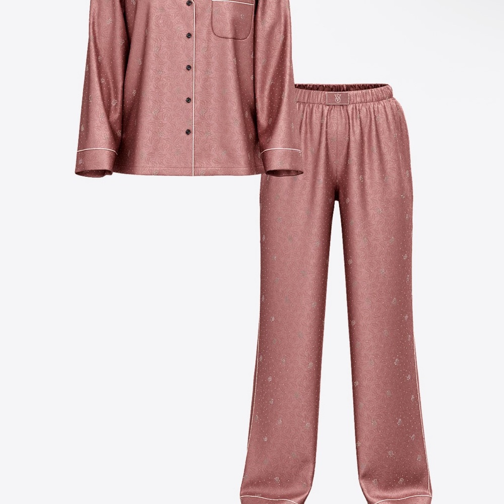 Victoria's Secret Kids Dusty Rose Pajama Set